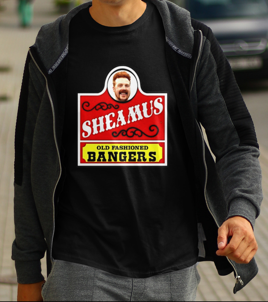 Sheamus Old Fashioned Bangers Retro Label T-Shirt