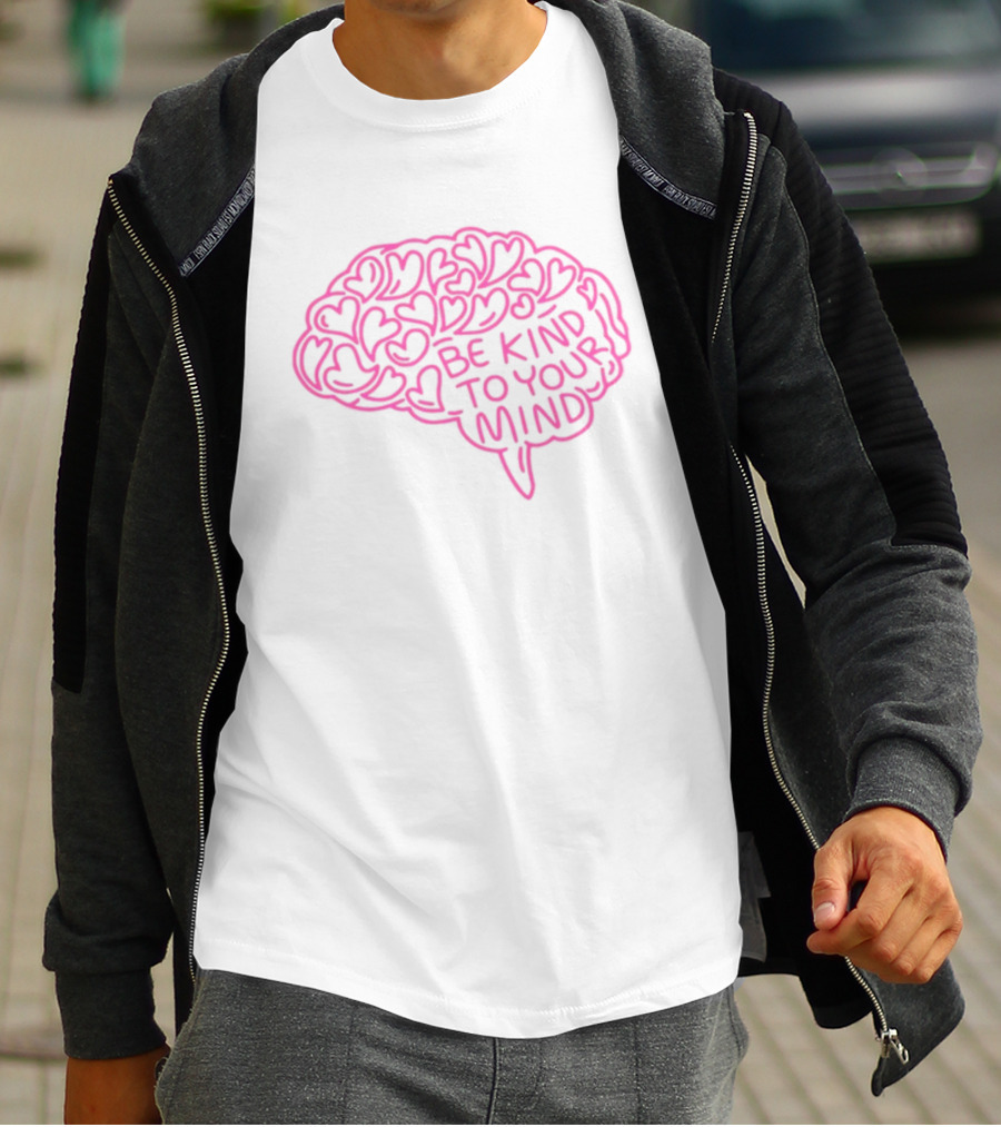 Derrick White Be Kind To Your Mind Heart Brain T-Shirt