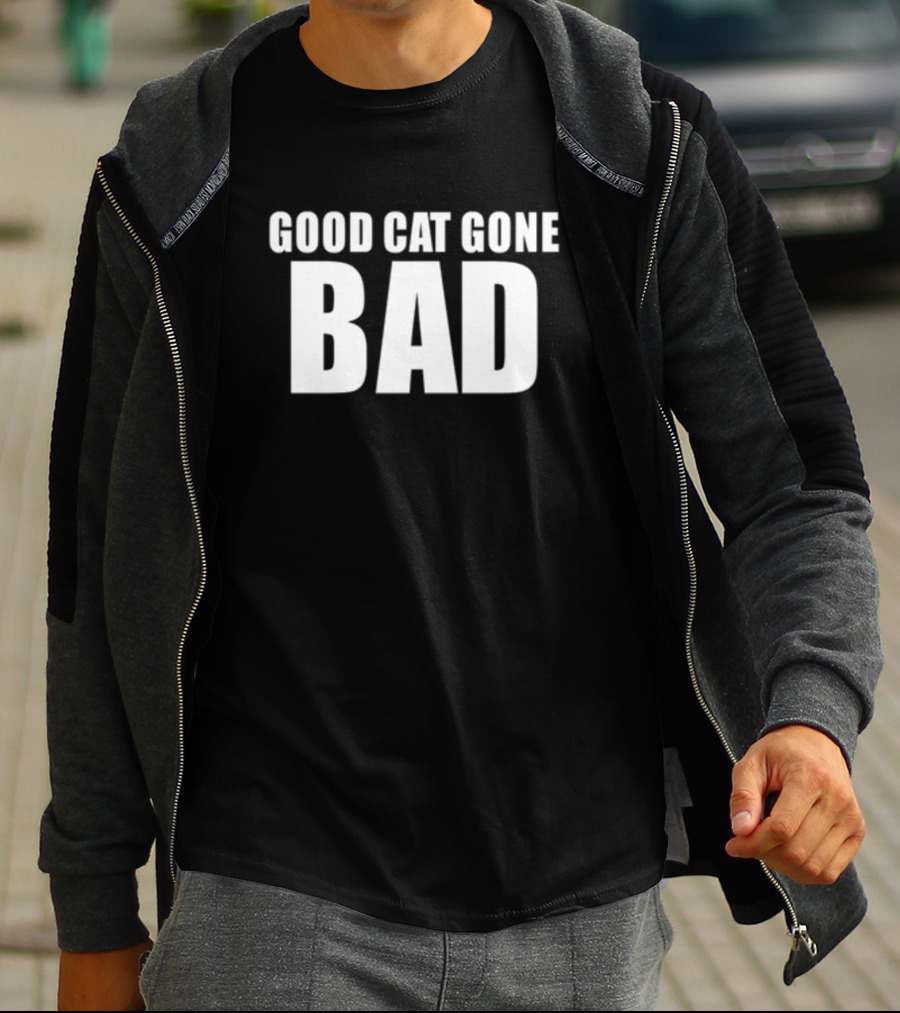 Sukiwiththegood Sukihana Good Cat Gone Bad T-Shirt