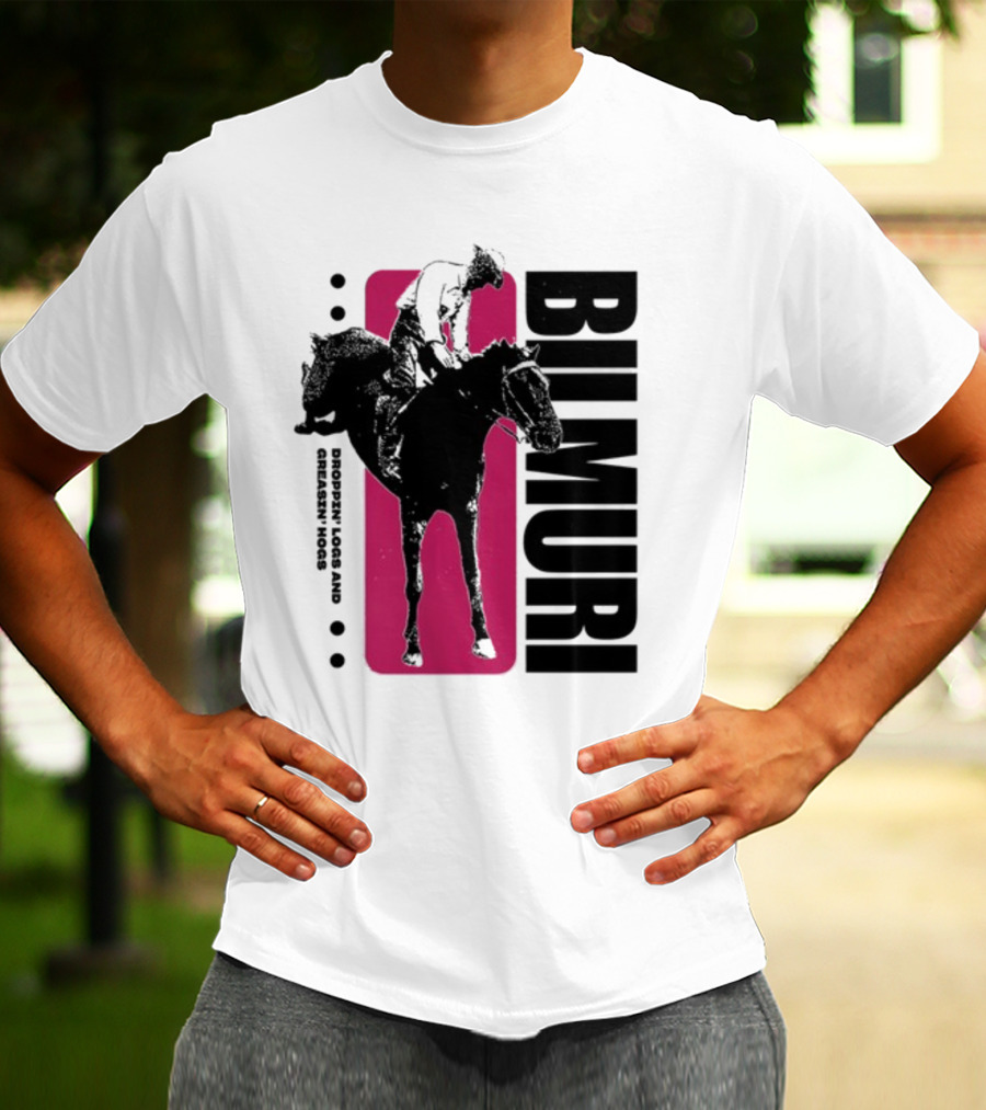 Bilmuri Droopy Loops And Greenish Horse T-Shirt