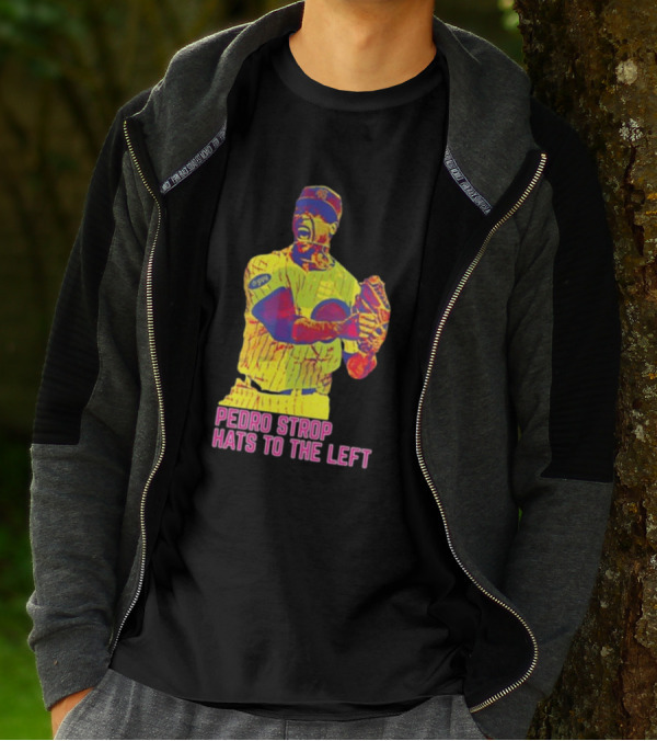 Pedro Strop Hats To The Left Colorful Baseball Player T-Shirt