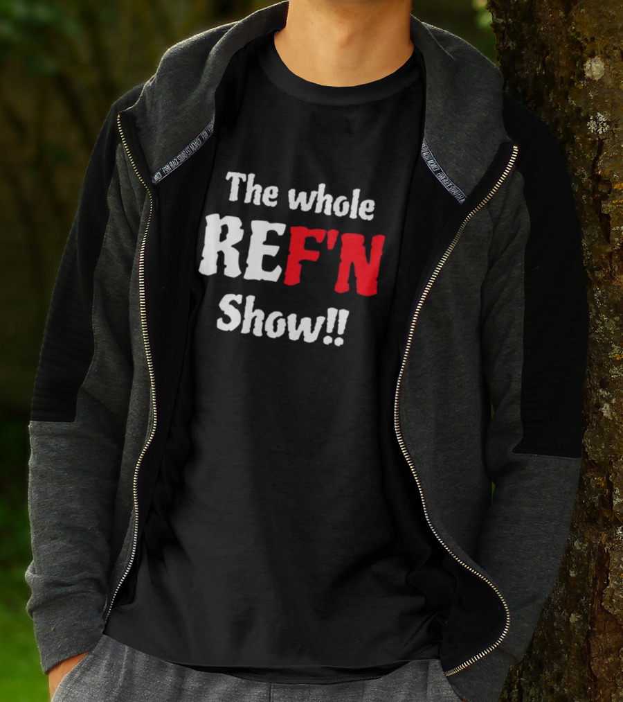Daphanie Lashaunn Wears The Whole Ref'n Show Ref Bae T-Shirt