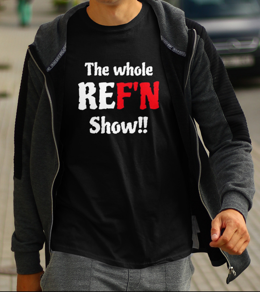 Daphanie Lashaunn Wears The Whole Ref'n Show Ref Bae T-Shirt