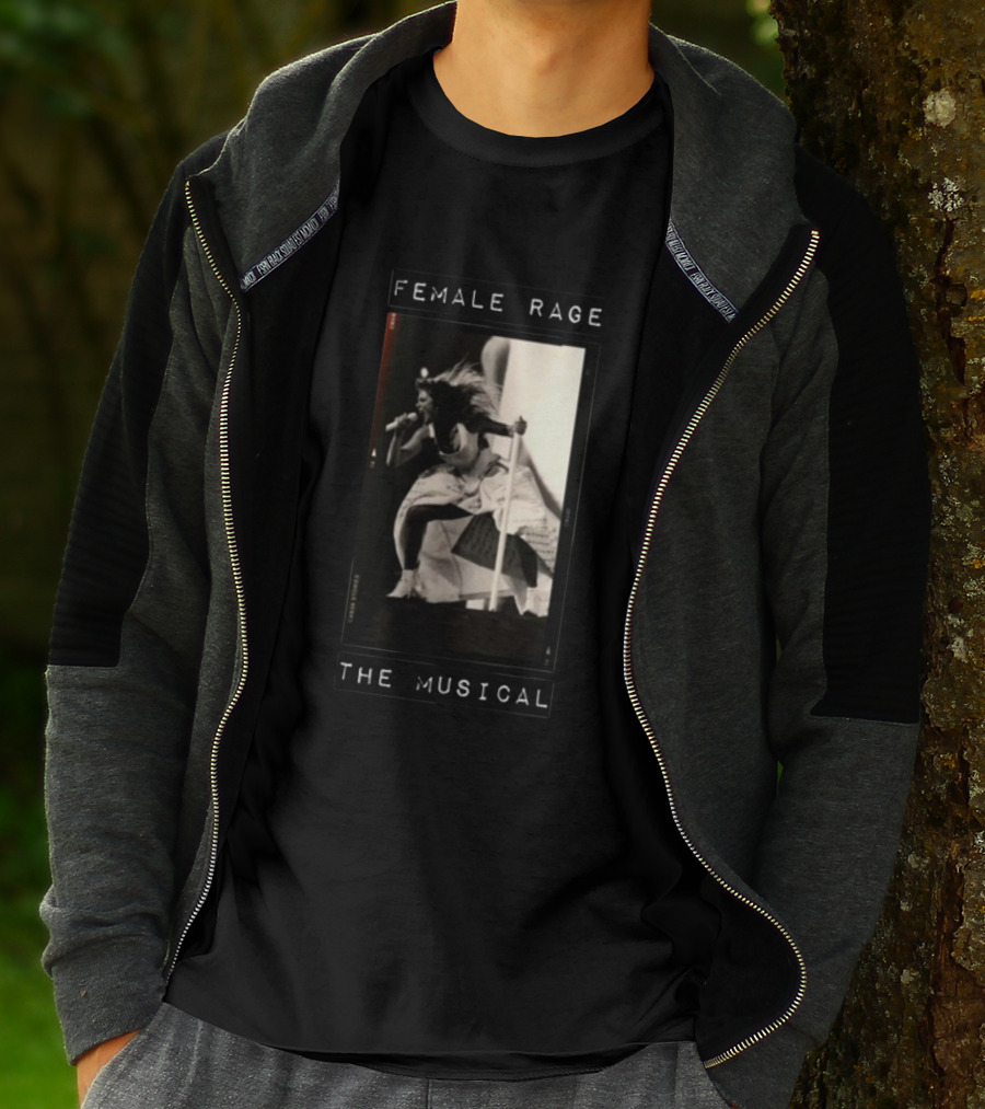Roseblushstudio Female Rage The Musical Performance Iconic T-Shirt