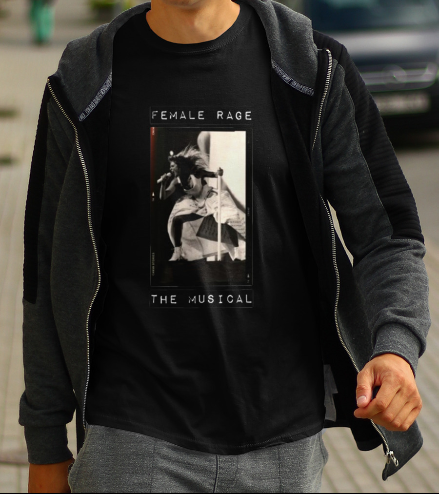 Roseblushstudio Female Rage The Musical Performance Iconic T-Shirt