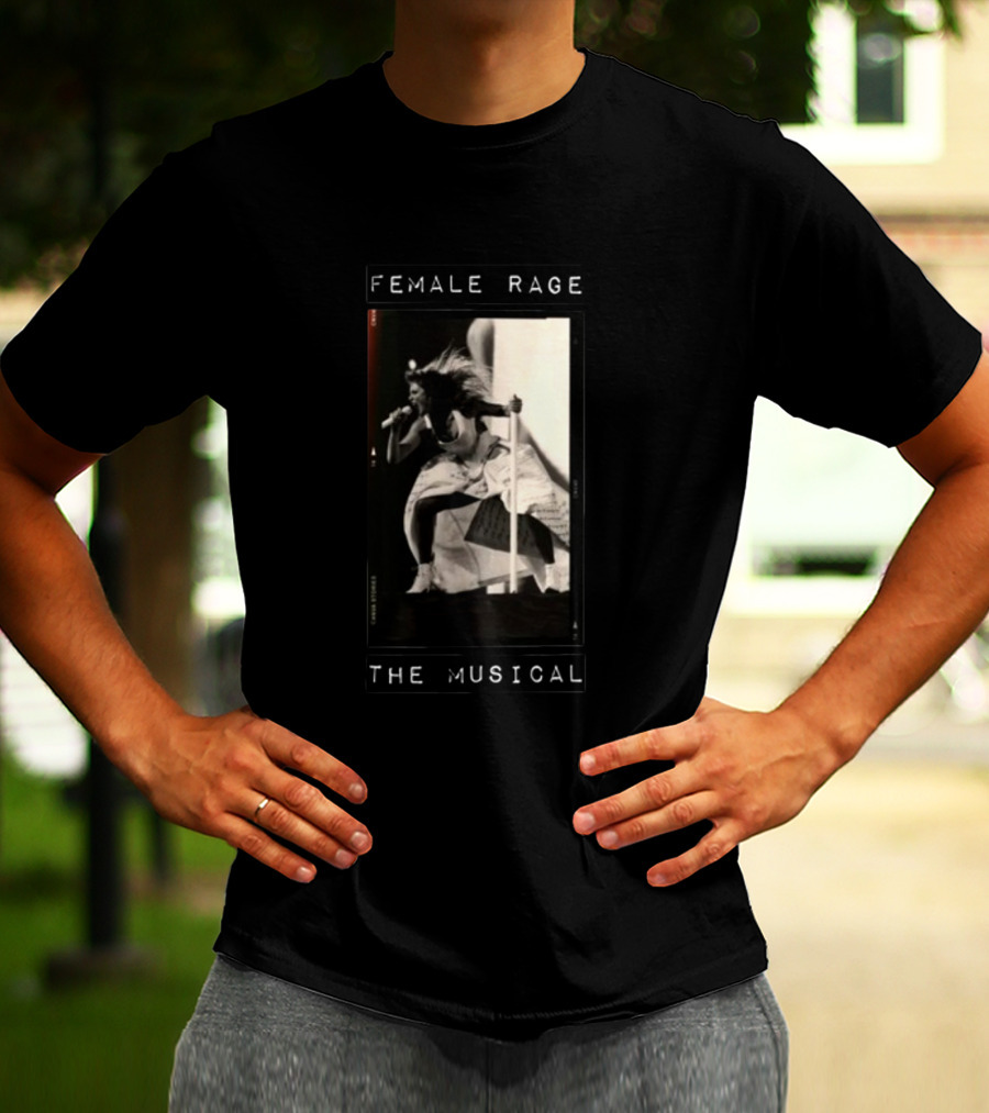 Roseblushstudio Female Rage The Musical Performance Iconic T-Shirt
