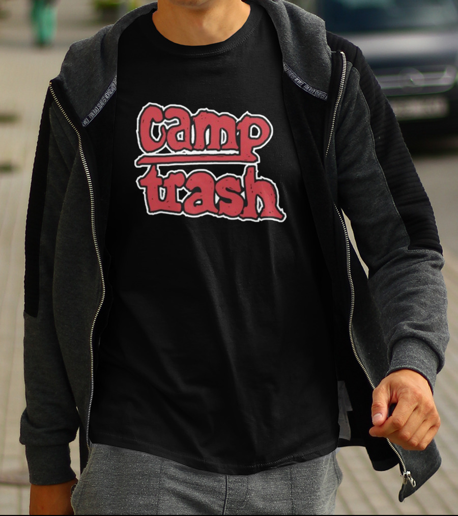 Camp Trash Hand Drawn T-Shirt