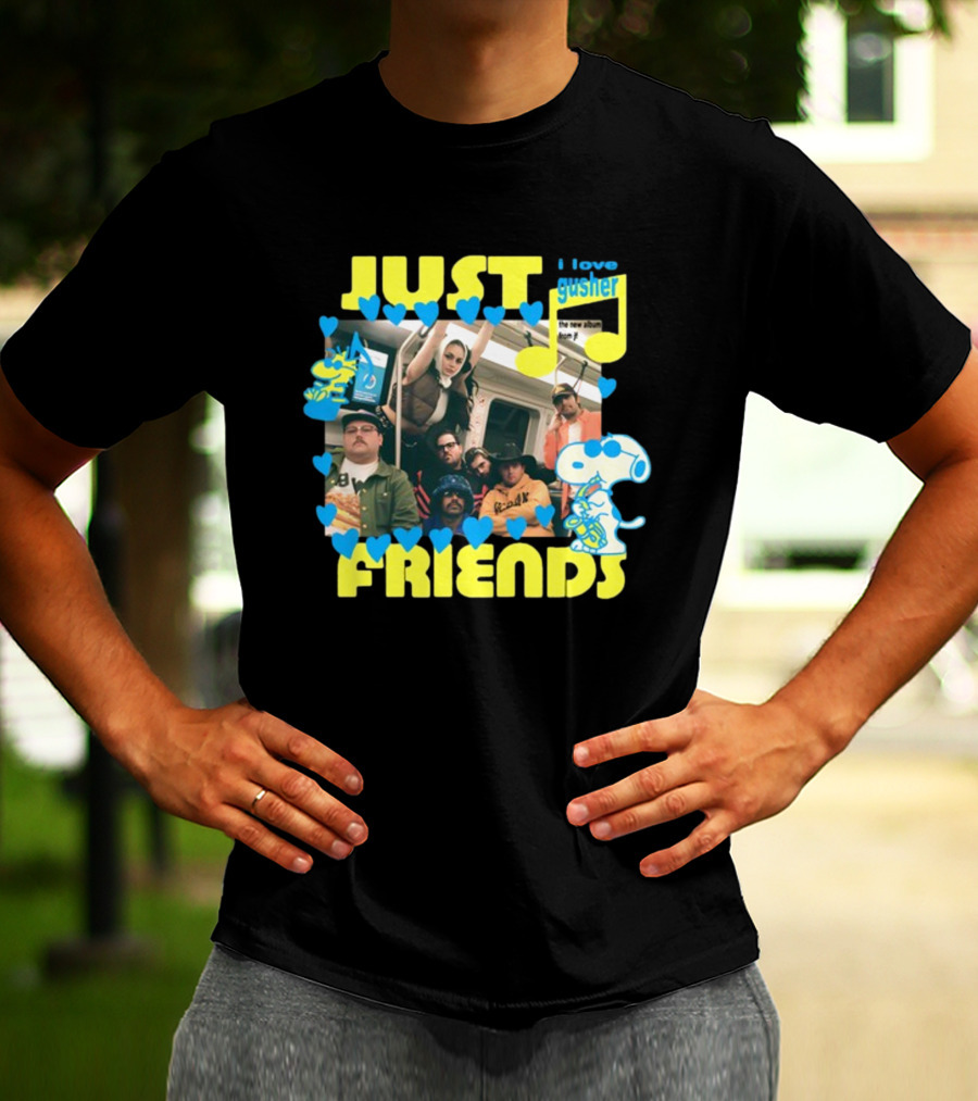 Just Friends Jf Crew I Love Gusher New Album T-Shirt
