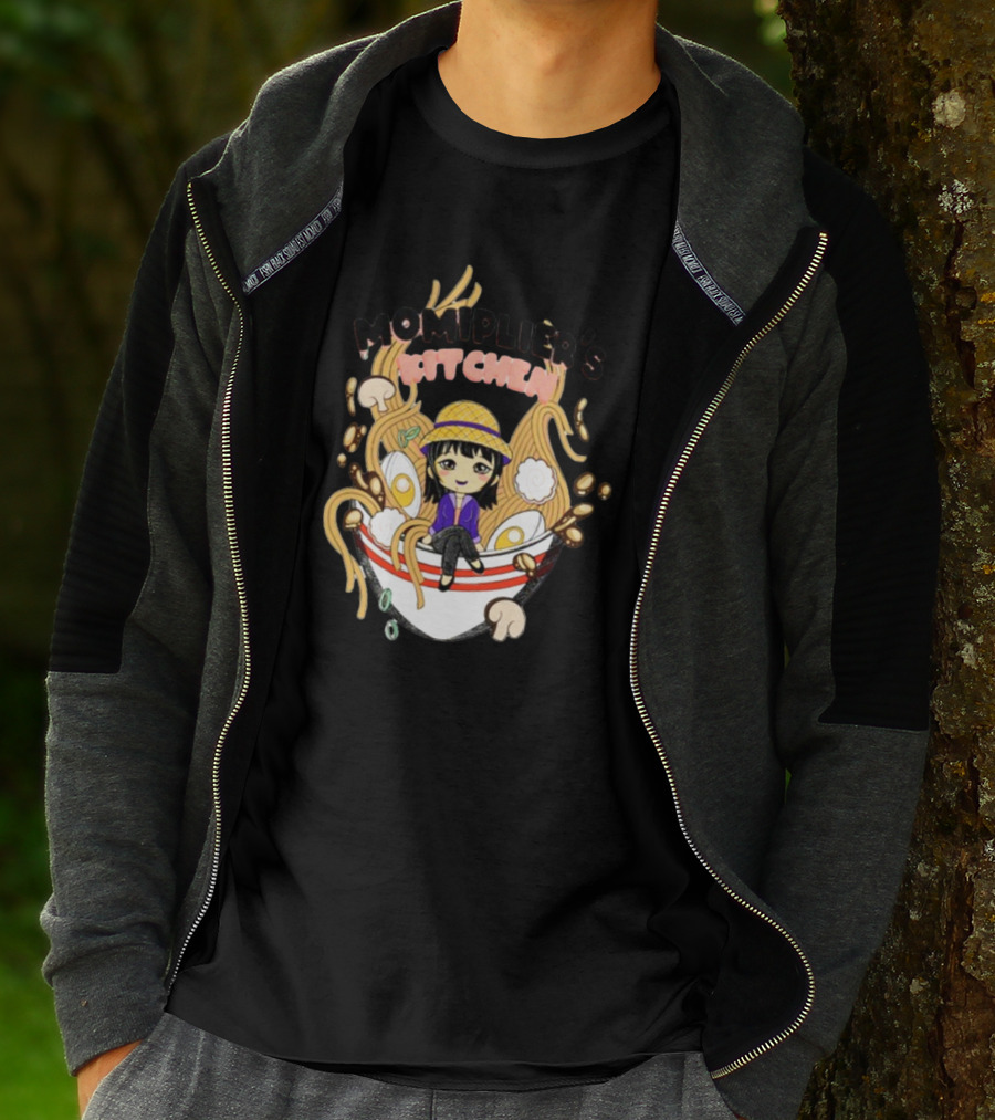 Momiplier's Kitchen Cute Anime Ramen Bowl T-Shirt