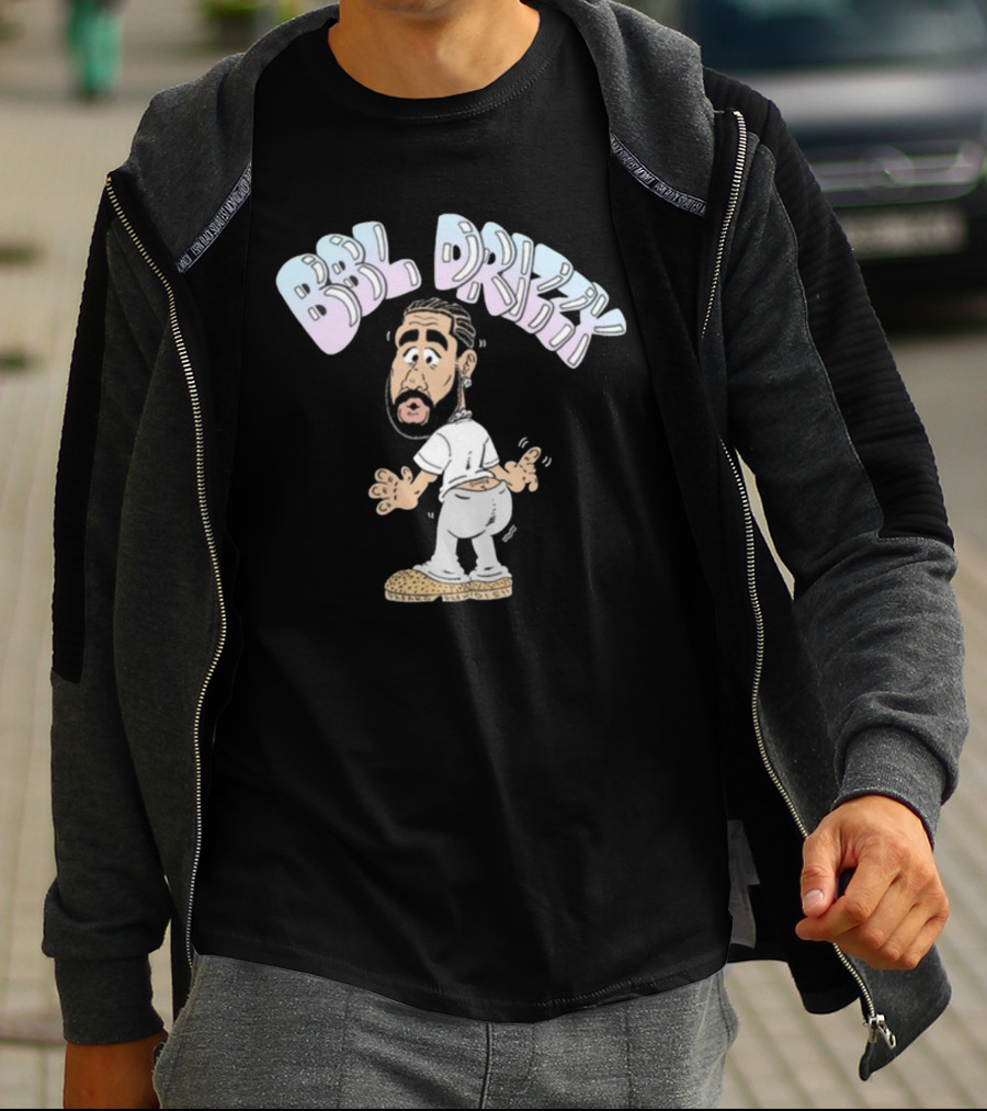 BBL Drizzy Freakorico Cartoon Character Fun T-Shirt