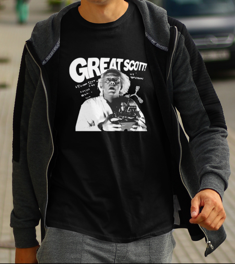 Great Scott Bttf Doc Emmett Brown T-Shirt