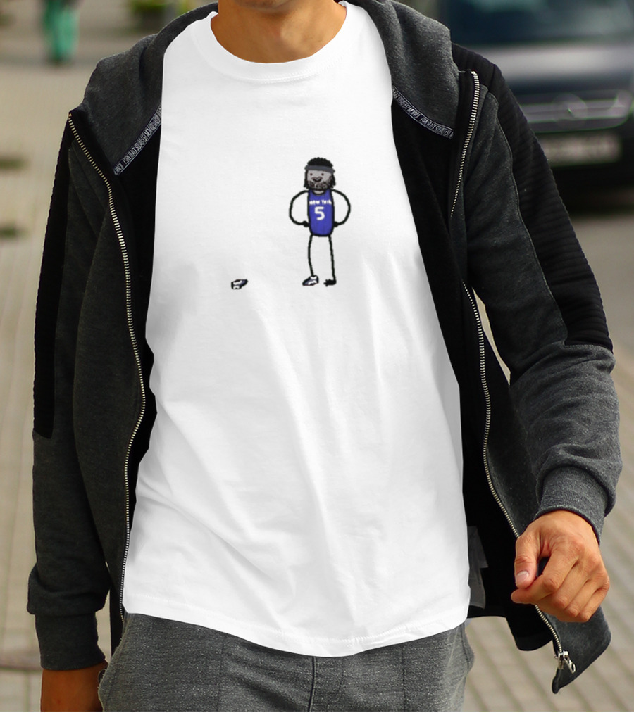 Paint Precious Noshoea Warriors Basketball Stick Figure T-Shirt