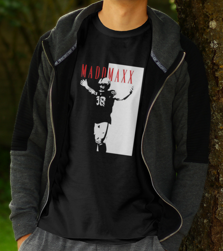 MADD MAXX Football Player T-Shirt