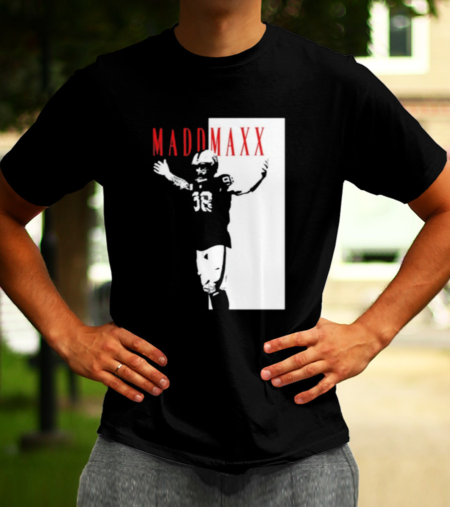 MADD MAXX Football Player T-Shirt