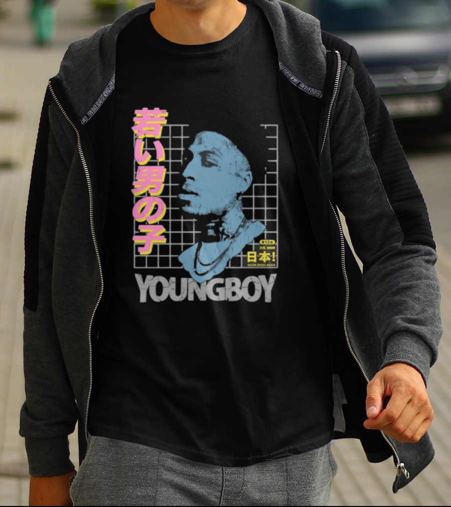 YOUNGBOY Neverbrokeagain Ichiban 日本 T-Shirt