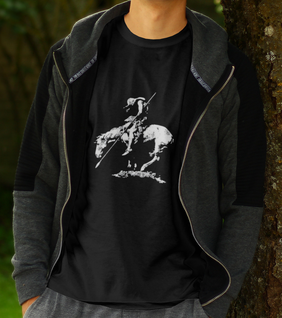 Jokermen Podcast 'Til I Die Don Quixote Rider T-Shirt