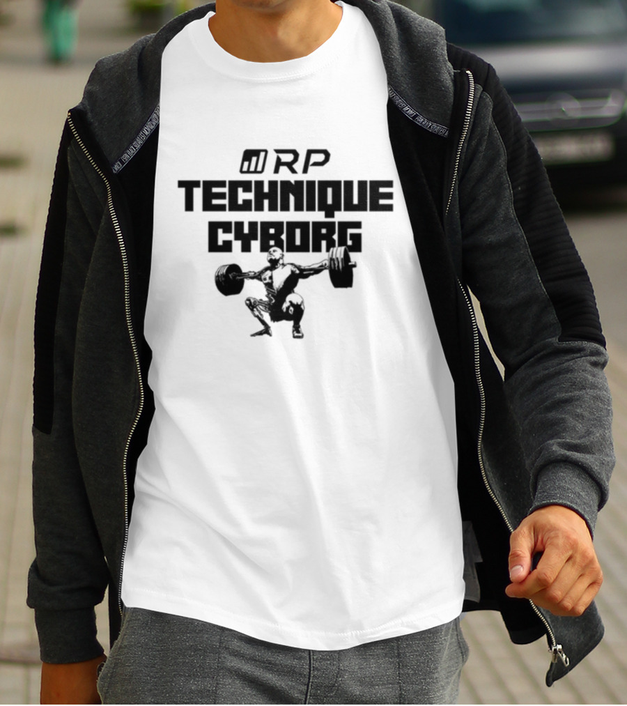 Michael Israetel Rp Technique Cyborg Weightlifting T-Shirt
