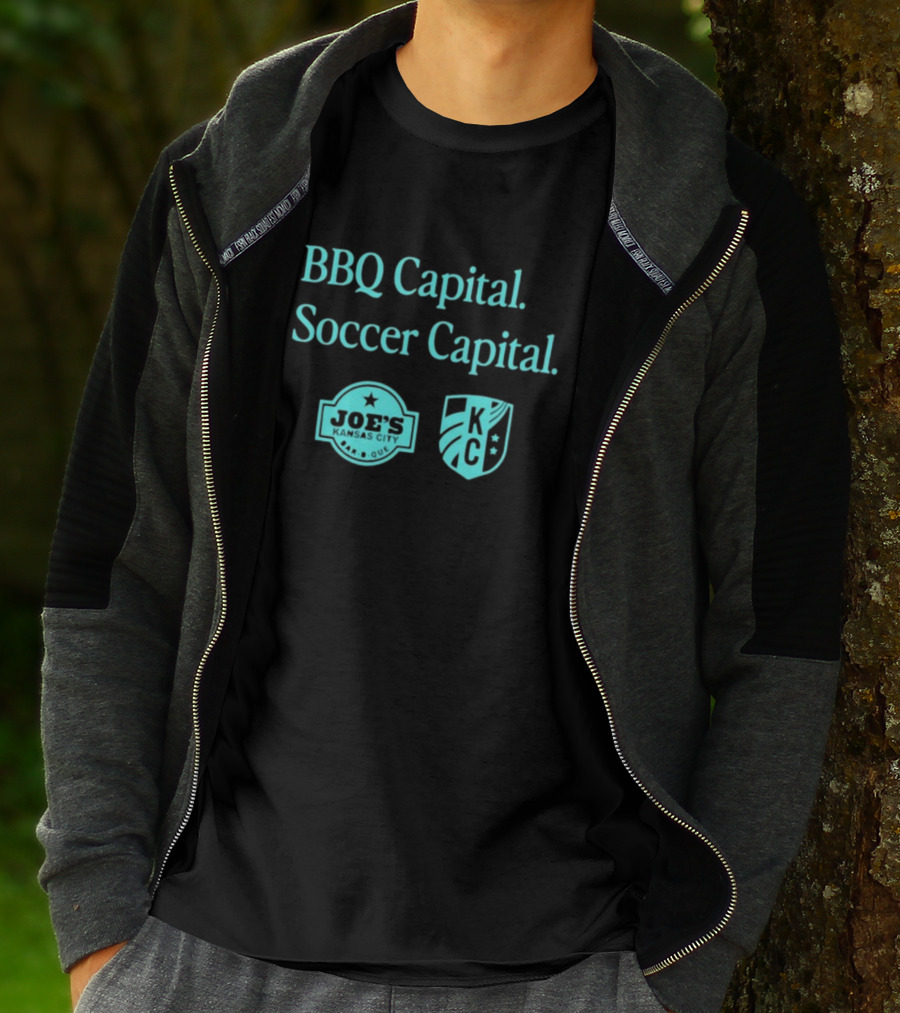 BBQ Capital Soccer Capital Joe's Kansas City KC T-Shirt