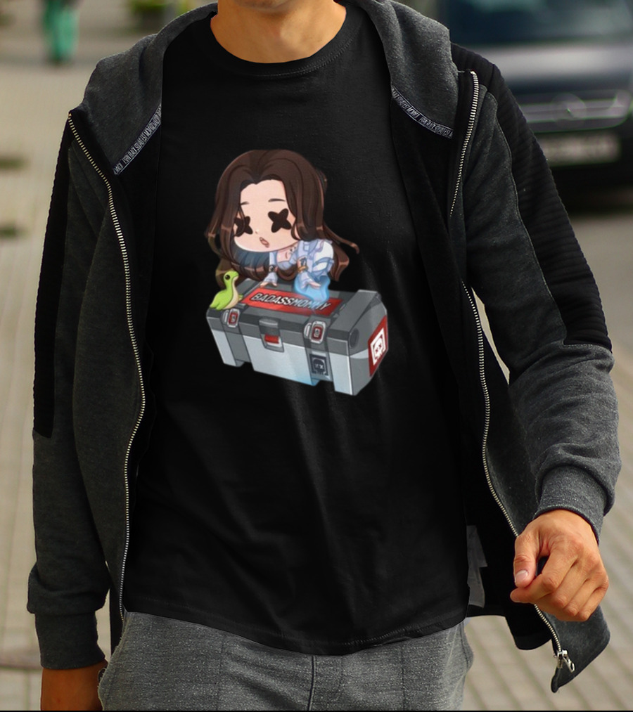 Streamlabs Store Favorite Death Box Badass Show Apex Legends Chibi T-Shirt