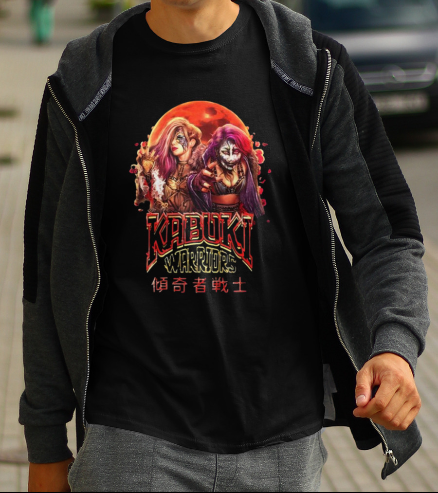 Asuka The Kabuki Warriors Blood Moon T-Shirt