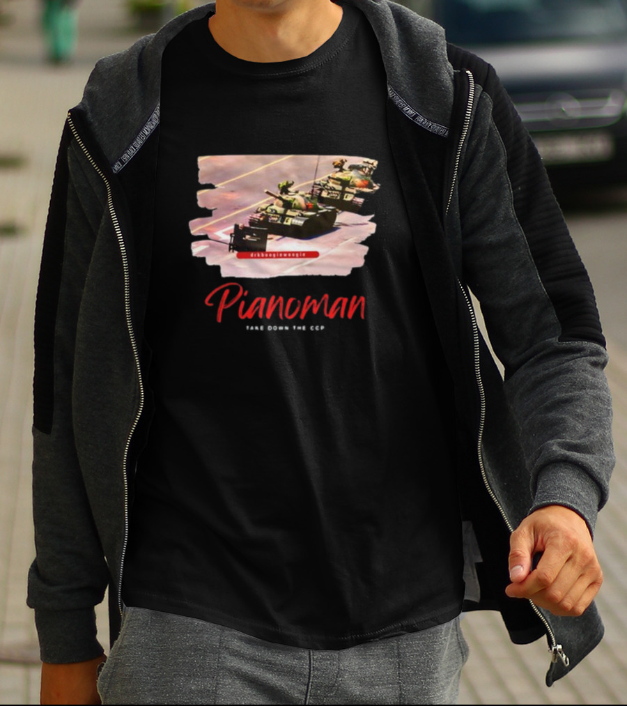 Brendan Kavanagh Pianoman Drkboogiewoogie Take Down The CCP T-Shirt