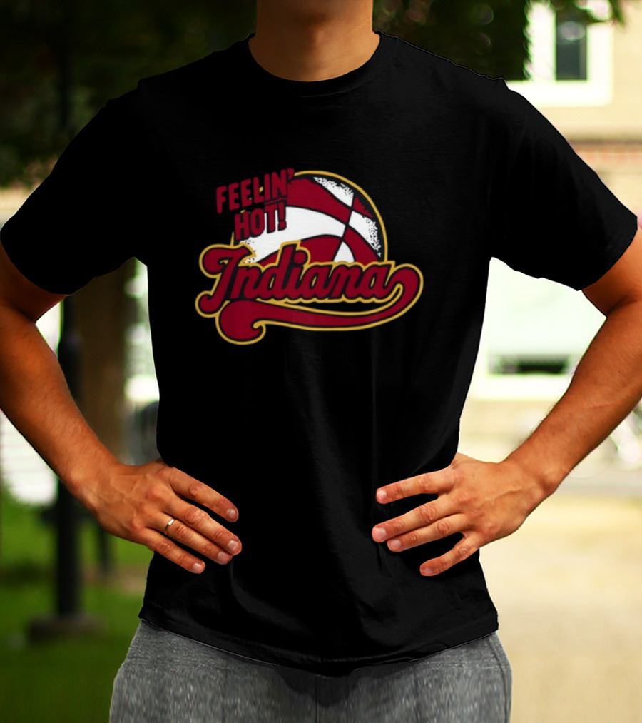 Fever Legend Tamika Feelin' Hot Indiana Basketball T-Shirt