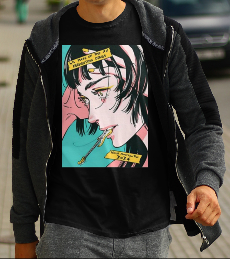 Motfd Ai Kozaki Mass Of The Fermenting Dregs North American Tour T-Shirt