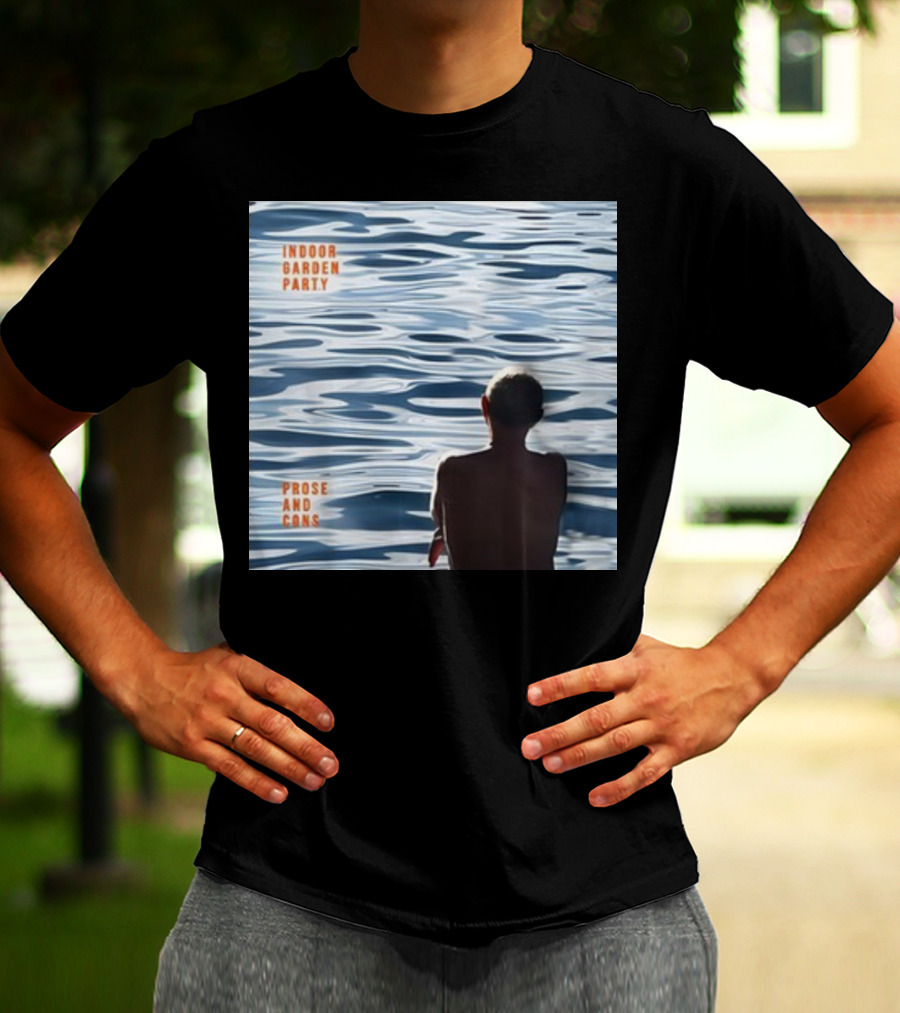 Russell Crowe Indoor Garden Party Prose And Cons Water Reflection T-Shirt