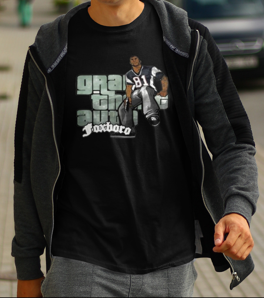 Grand Theft Auto Foxboro 81 Jersey Character T-Shirt
