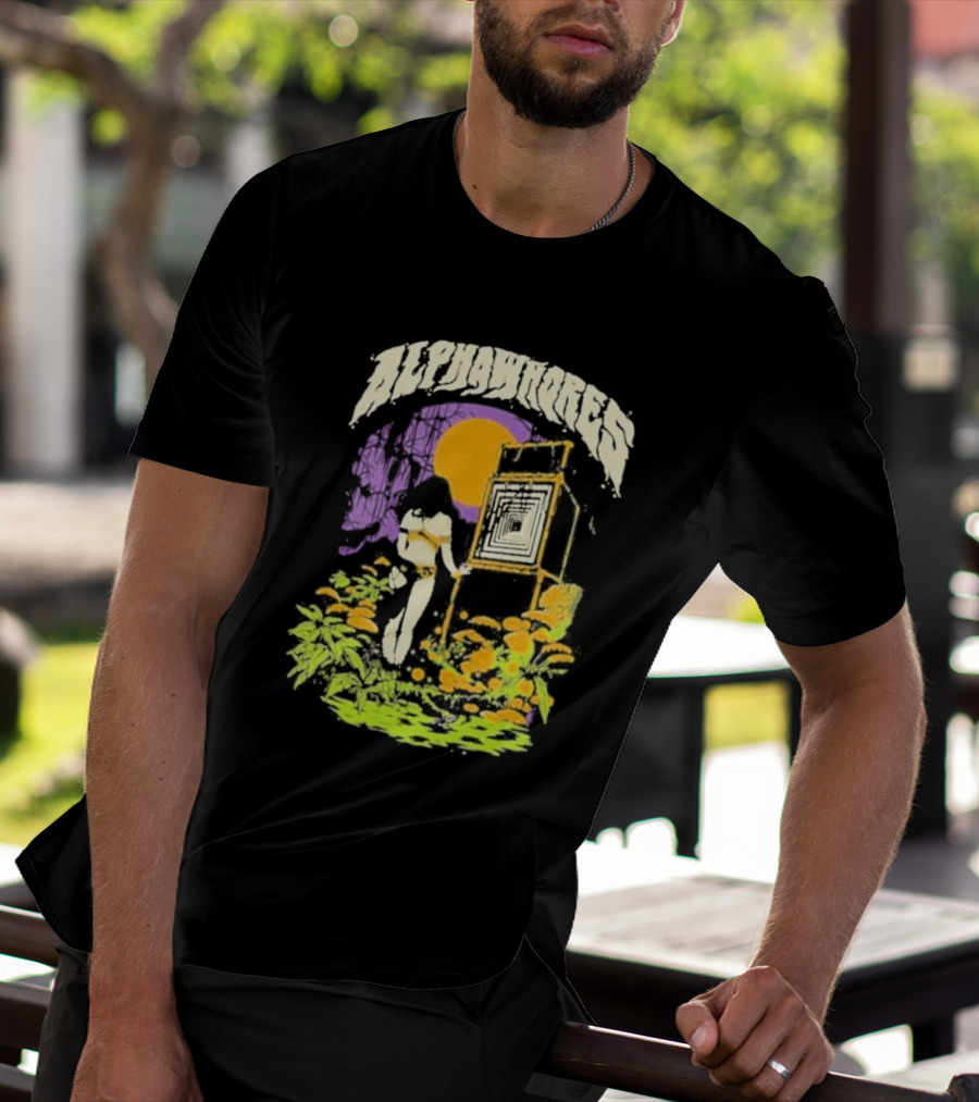 Alphawhores Psychedelic Rock Amplifier Sunflowers Erlebnis T-Shirt