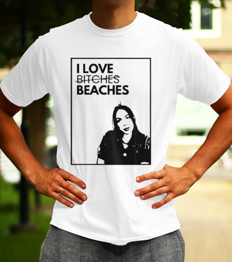 Charlotte I Love Beaches Image T-Shirt
