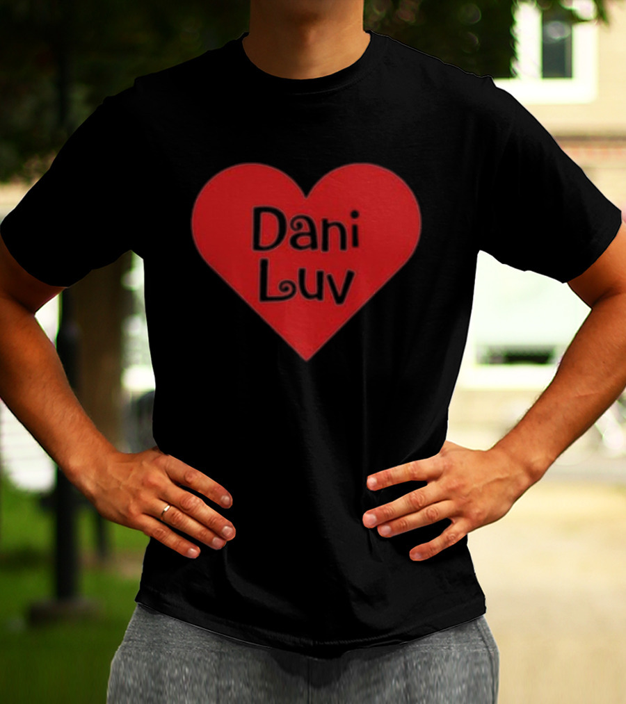Dani Luv Heart Red T-Shirt