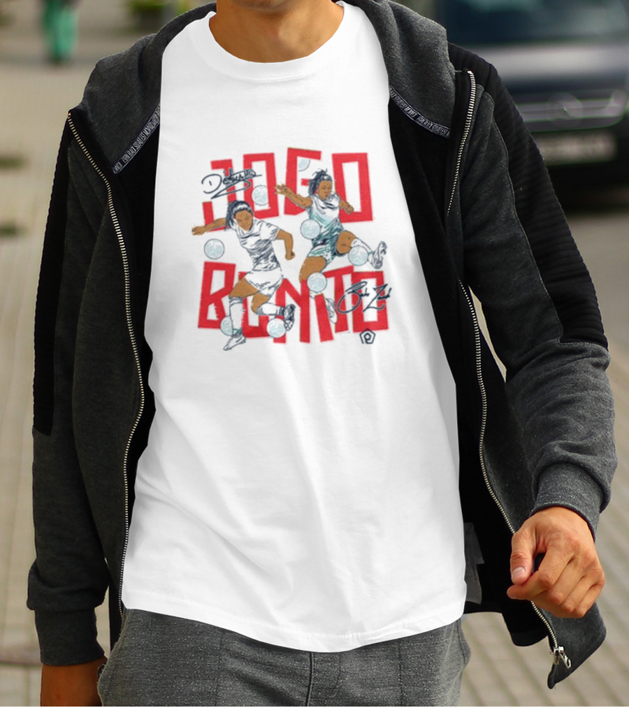 Jogo Bonito Debinha And Bia Zaneratto Soccer Signature T-Shirt