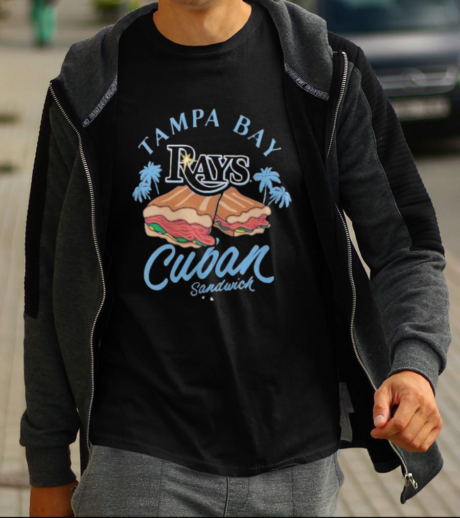 Tampa Bay Rays Cuban Sandwich T-Shirt