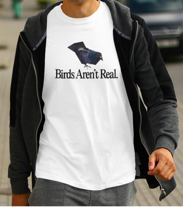 Birds Aren’t Real Pigeon Image T-Shirt
