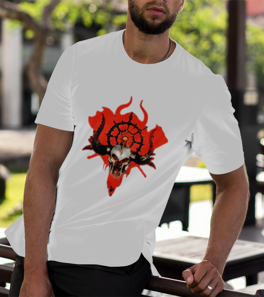 Slaves To Darkness Ravagers Skull And Chaos T-Shirt