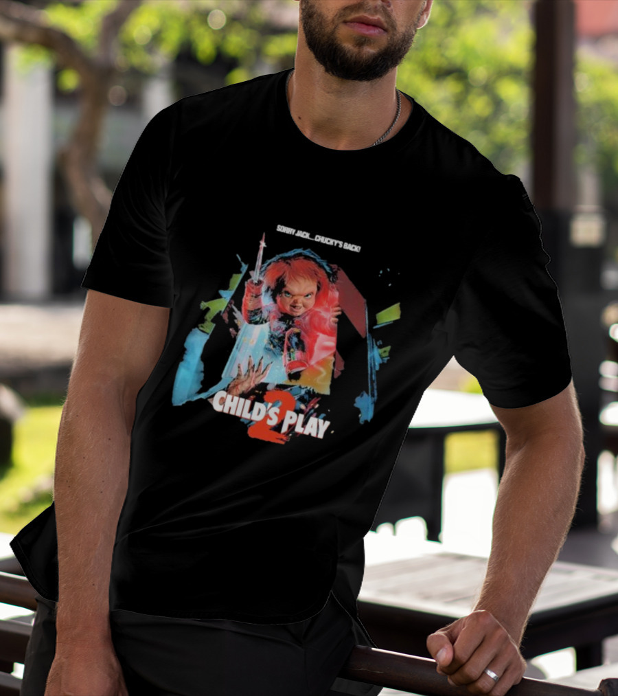 Sorry Jack Chucky’s Back Child’s Play 2 Horror T-Shirt