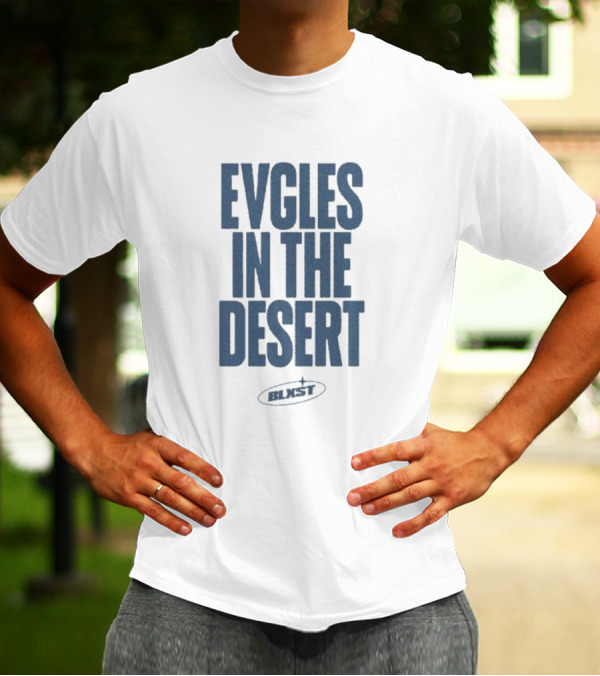 Blxst Evgles In The Desert Denim T-Shirt