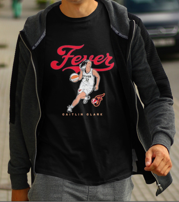 Fever Caitlin Clark Indiana Fever Motion T-Shirt