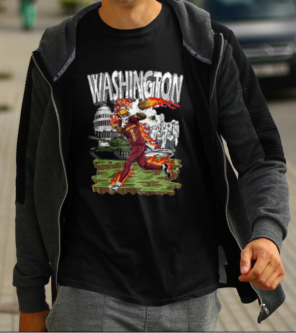 Washington Dark Horse JD X DH Football Capitol T-Shirt