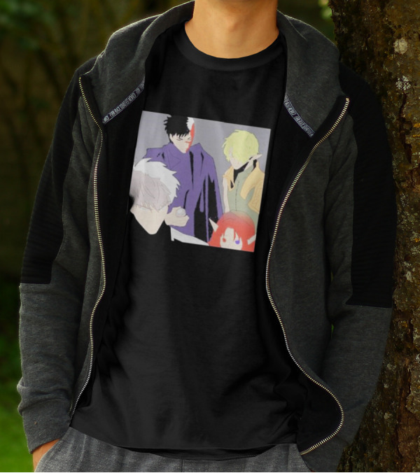 Anime Elf Kingdom Mysterious Characters Quartet T-Shirt