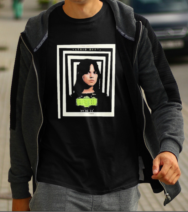 Jenna Ortega Astrid Deetz Beetlejuice 09 06 24 Warner Bros IMAX T-Shirt