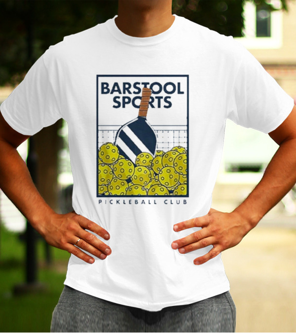 Pickleball Club Paddle And Balls T-Shirt