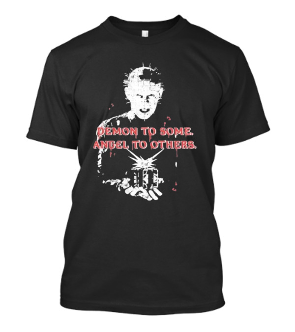 Demon To Some Angel To Others Hellraiser Puzzle Box T-Shirt