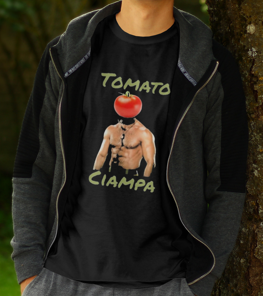 Tomato Ciampa Man Head Bodybuilder T-Shirt