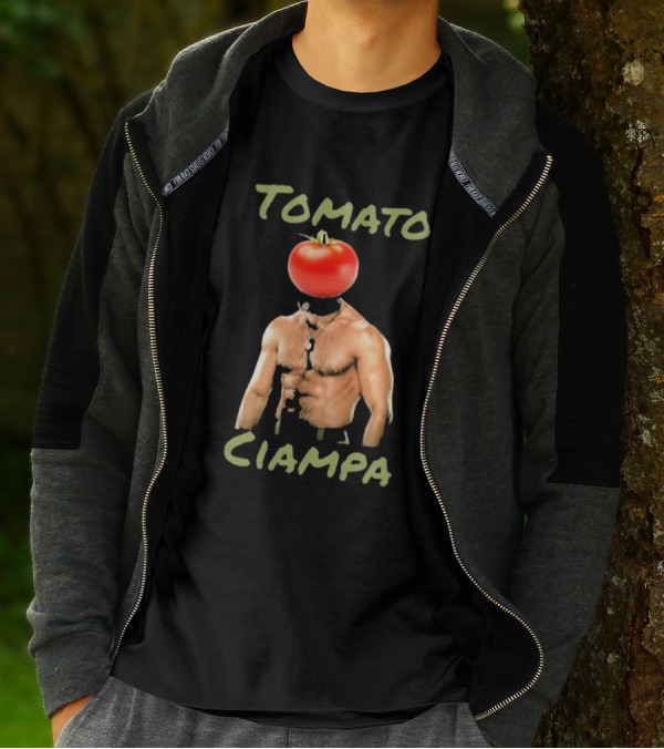 Tomato Ciampa Man Head Bodybuilder T-Shirt