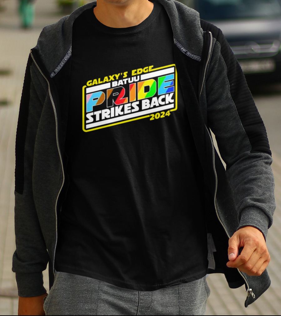 Galaxy’s Edge Batuu Pride Strikes Back T-Shirt