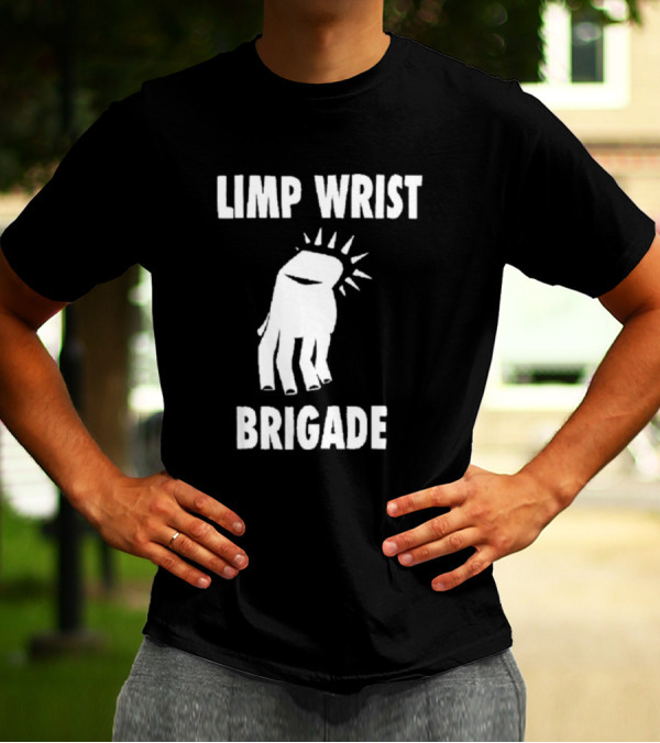 Limp Wrist Brigade Sunshine Clenched Fist T-Shirt