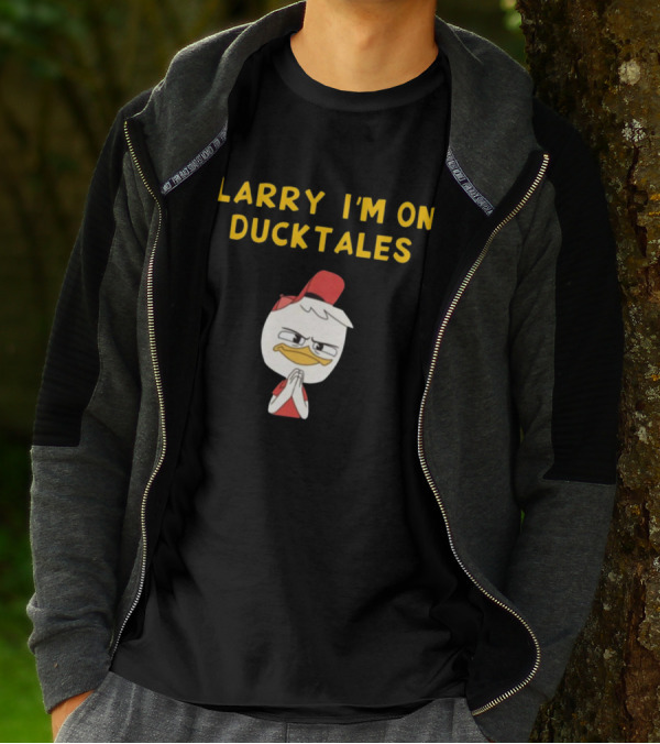 LARRY I'M ON DUCKTALES DUCK IN RED HAT T-Shirt