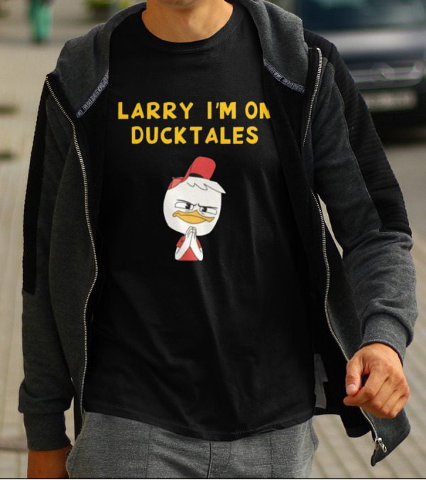 LARRY I'M ON DUCKTALES DUCK IN RED HAT T-Shirt